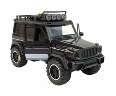 Lean Toys Visureigis žaislinis automobiliukas 1:14 trinties pavara, juodas