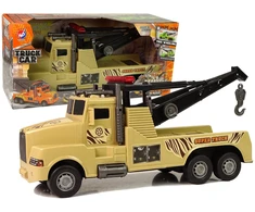Lean Toys Vaikiškas Automobilis Vilkikas su Kraniniu Kablio Mechanizmu