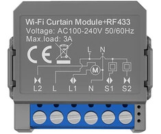 Avatto CMS16-RF-1 išmanusis WIFI+RF užuolaidų modulis