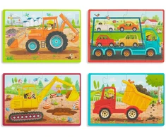 B Toys B Žaislai - B Dėlionės Statybinės Transporto Priemonės (702205)