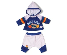 BABY born - sportinis kostiumas tamsiai mėlynas 43 cm (838204)