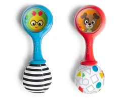 Baby Einstein Mažylis Einšteinas – „Shake Groove™“ žaisliniai marakasai (BE-17466)