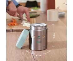 Babymoov - EAT'S ISY nerūdijančio plieno indelis - 350 ml