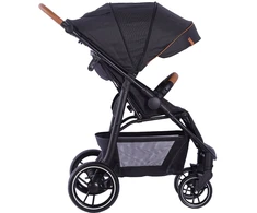 Babytrold – Malaga vežimėlis – Nakties juodas – 87 x 43 x 58 cm