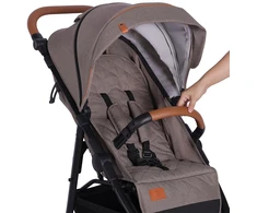Babytrold - Malaga vežimėlis - smėlio spalvos - 87 x 43 x 58 cm