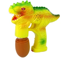 Lean Toys Muilo burbulų mašinėlė vaikams LeanToys dinozauro formos