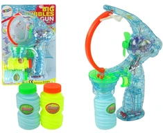 Muilo burbulų pistoletas Lean Toys mėlynas