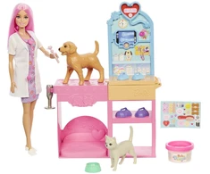 Barbie Barbė - Greitųjų menų gyvūnų veterinarijos klinika (JFX93)