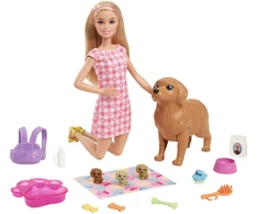 Barbie Barbė - lėlės ir naujagimių žaislų rinkinys (HCK75)