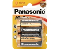 Bateria Panasonic BRONZE LR20 šarminės baterijos 2 vnt./bl.