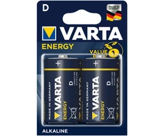 Bateria VARTA LR20 ENERGY šarminės baterijos, 2 vnt./bl.