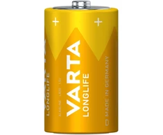 Bateria VARTA LR20 LONGLIFE šarminės baterijos 2 vnt./bl.