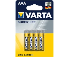 Bateria VARTA R03 SUPERLIFE baterijos 4 vnt./bl.