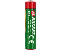 Baterie 10x4 Szt Rocket Cynkowo-Węglowa Paluszki AAA R03 1,5V Rinkinys Baterii