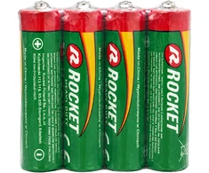 Baterie 6x4 Szt Rocket Cynkowo-Węglowa Paluszki AA R6 1,5V Rinkinys Baterii