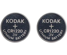 Baterie „Kodak Max“ ličio CR1220 baterijos, 2 vnt.