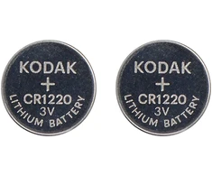 Baterie „Kodak Max“ ličio CR1220 baterijos, 2 vnt.