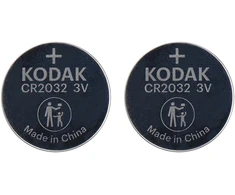 Baterie „Kodak Max“ ličio CR2032 baterijos, 2 vnt.