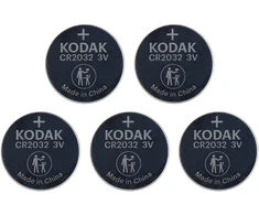 Baterie „Kodak Max“ ličio CR2032 baterijos, 5 vnt.
