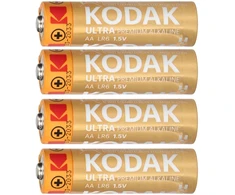 Baterie „Kodak ULTRA Premium Alkaline AA LR6“ baterijos, 4 vnt.