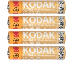 Baterie „Kodak ULTRA Premium Alkaline AAA LR03“ baterijos, 4 vnt.