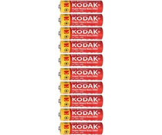 Baterie „Kodak ZINC“ itin galingos AA LR6 baterijos, 10 vnt.