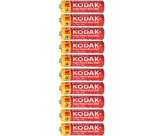 Baterie „Kodak ZINC“ itin galingos AA LR6 baterijos, 10 vnt.