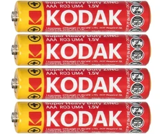 Baterie „Kodak ZINC Super Heavy Duty AAA LR03“ baterijos, 4 vnt.
