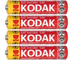 Baterie „Kodak ZINC Super Heavy Duty AAA LR03“ baterijos, 4 vnt.