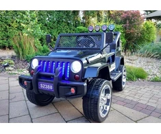 Lean Cars Elektrinis visureigis vaikams Jeep S2388, juodas