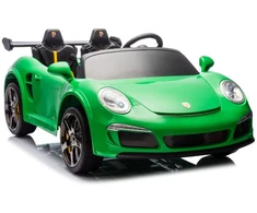 Lean Cars Akumuliatorinis automobilis vaikams S322 Žalias 4x4