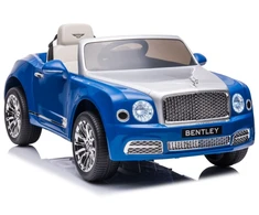 Lean Cars Vienvietis elektromobilis Bentley Mulsanne Lean Car, mėlynas