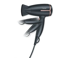 Beurer HC 25 kelioninis plaukų džiovintuvas, 1600 W, juodas, 3 metų garantija