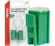 Japval PAL automobilio saugikliai, moteriški, 2 vnt., 30A, amio-03413