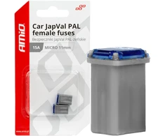 „Japval PAL“ automobilio saugikliai, moteriški, 2 vnt. amio-03457