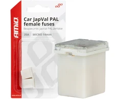 Japval PAL moteriški automobilio saugikliai, 2 vnt., 25A, amio-03452