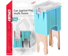 Japval PAL vyriški automobilio saugikliai, 2 vnt., 20A, amio-03405