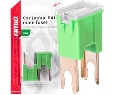 Japval PAL vyriški automobilio saugikliai, 2 vnt., 40A, amio-03407
