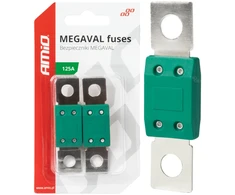 „Megaval MTA“ automobilio saugikliai, 2 vnt., 125A, amio-03464