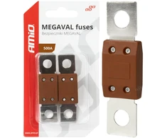„Megaval MTA“ automobilio saugikliai, 2 vnt., 500 A, amio-03472