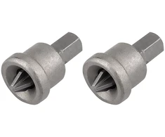 Bity Antgaliai su atrama PZ2 x 25 mm, 2 vnt.