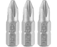 Bity PH2 x 25 mm antgaliai, 3 vnt.