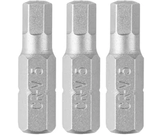 Bity Šešiakampiai antgaliai H5 x 25 mm, 3 vnt.