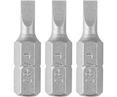 Bity SL4 x 0,6 x 25 mm antgaliai, 3 vnt.