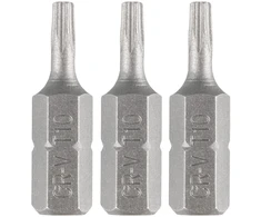 Bity Torx antgaliai T10 x 25 mm, 3 vnt.