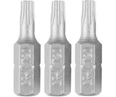 Bity Torx antgaliai T20 x 25 mm, 3 vnt.