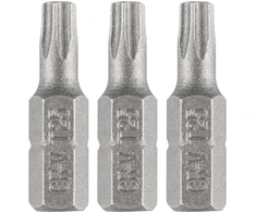 Bity Torx antgaliai T25 x 25 mm, 3 vnt.