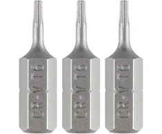 Bity Torx antgaliai T6 x 25 mm, 3 vnt.