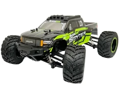 BLACKZON - Smyter MT 1/12 4WD elektrinis monstrų sunkvežimis - žalias (540110)