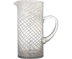 Bloomingville – Sakhi Jug – baltas – stiklas